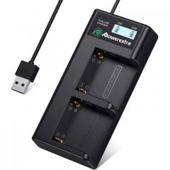 2 Аккумулятора Powerextra NP-F970 + Зарядное устройство